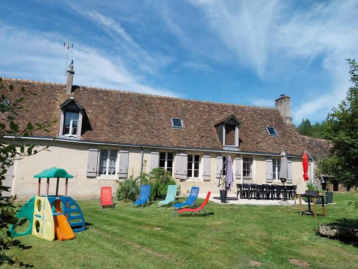 Maison de vacances pour 11 personnes, avec vue et jardin