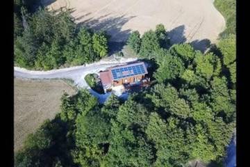Maison de campagne pour 3 personnes, avec vue ainsi que terrasse et jardin dans Seuzey