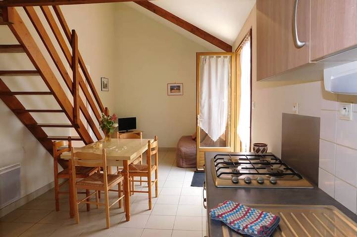 Chalet pour 4 personnes, avec terrasse et jardin, animaux acceptés