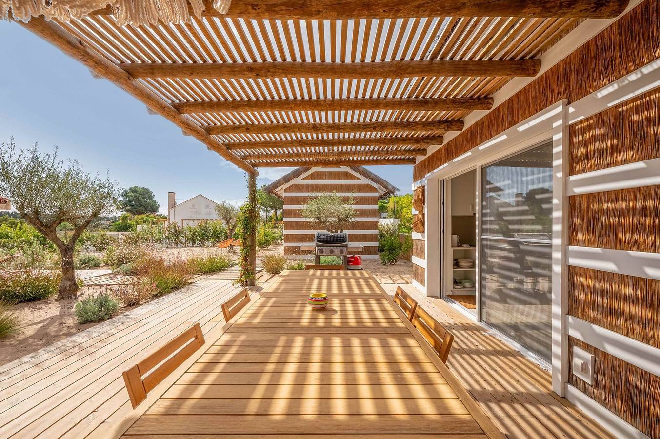 Ferienhaus für 8 Personen mit Garten in Praia do Carvalhal, Carvalhal