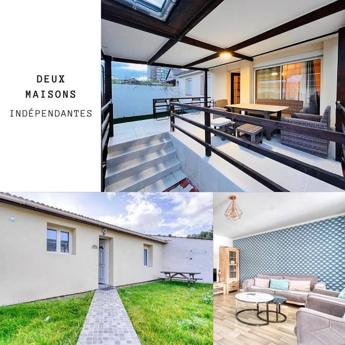 Maison de vacances pour 12 personnes, avec Terrasse et Jardin à Drancy