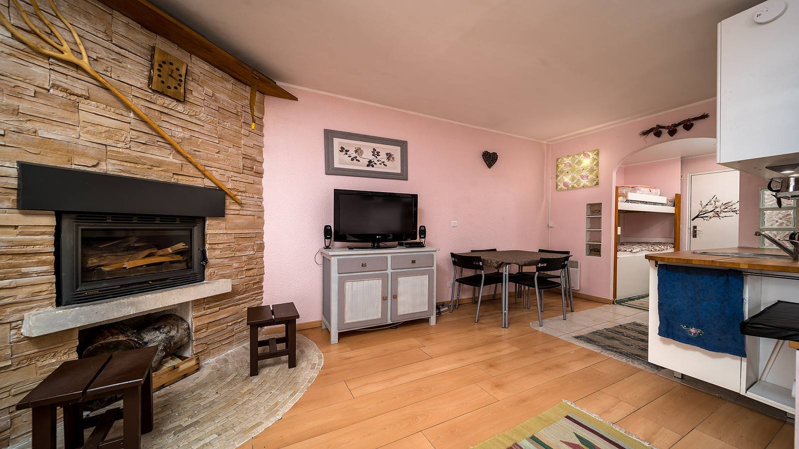 Ganzes Studio, Auriac A N°01 - St4 in La Foux d'Allos, Allos
