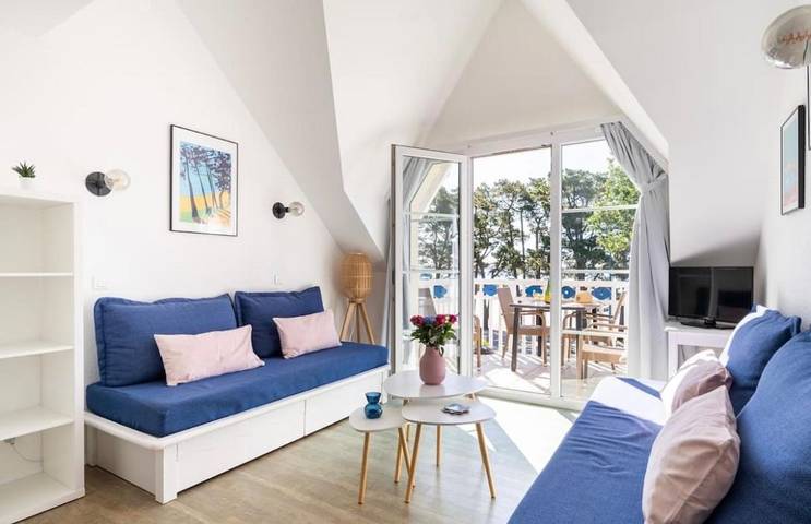 Gîte pour 5 personnes, avec vue ainsi que jardin et piscine dans Cap Coz - 2