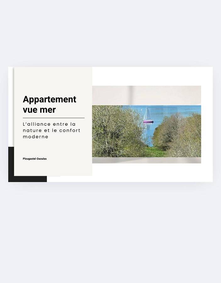 Appartement de vacances pour 4 personnes, avec vue