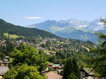 Gîte pour 6 personnes, avec balcon dans Chesières