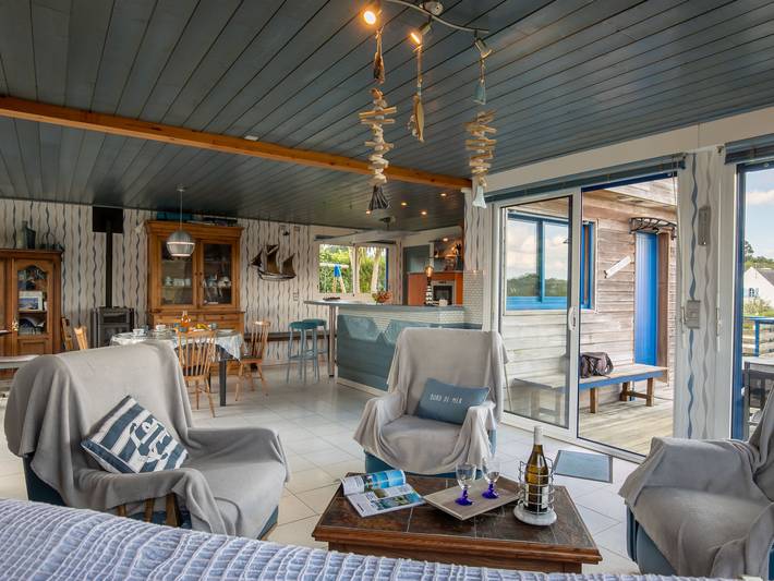 Ferienhaus mit Meerblick für 4 Personen, mit Terrasse und Garten in der Bretagne - 4