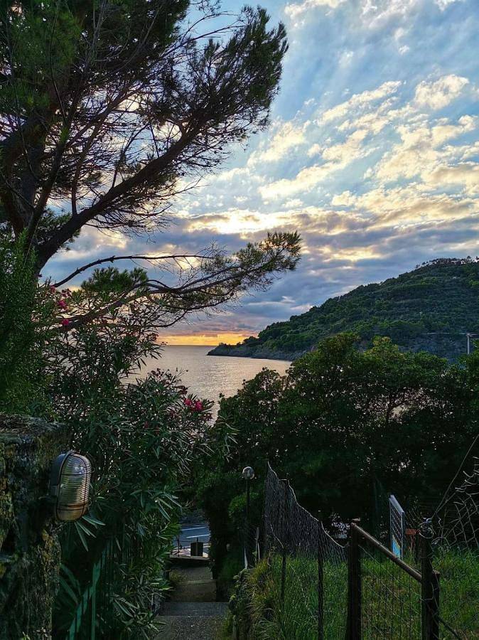 Gîte pour 9 personnes, avec terrasse ainsi que jardin et vue à Bonassola - 3