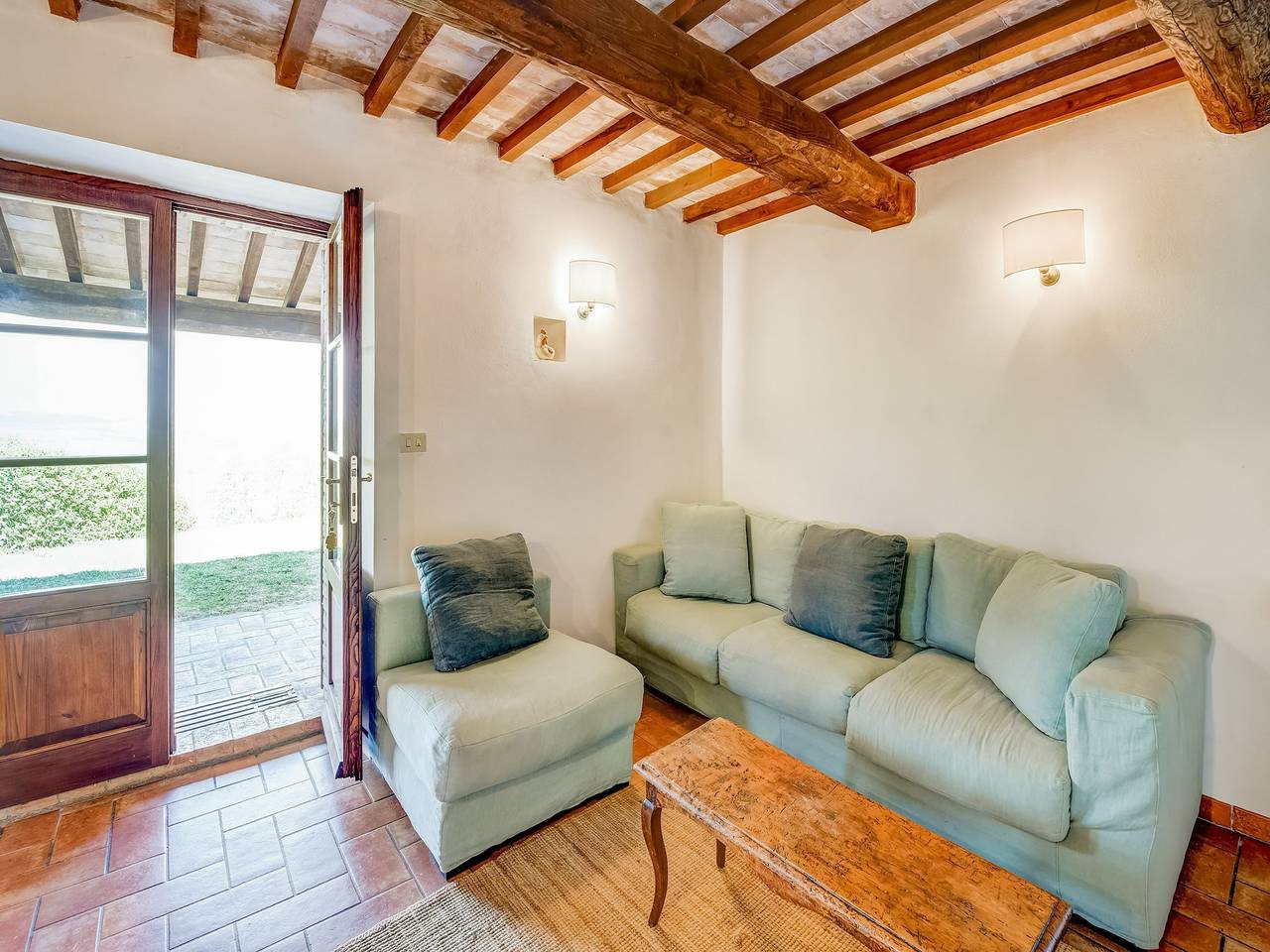 Tipica casa di campagna con piscina in San Casciano dei Bagni, Siena e dintorni