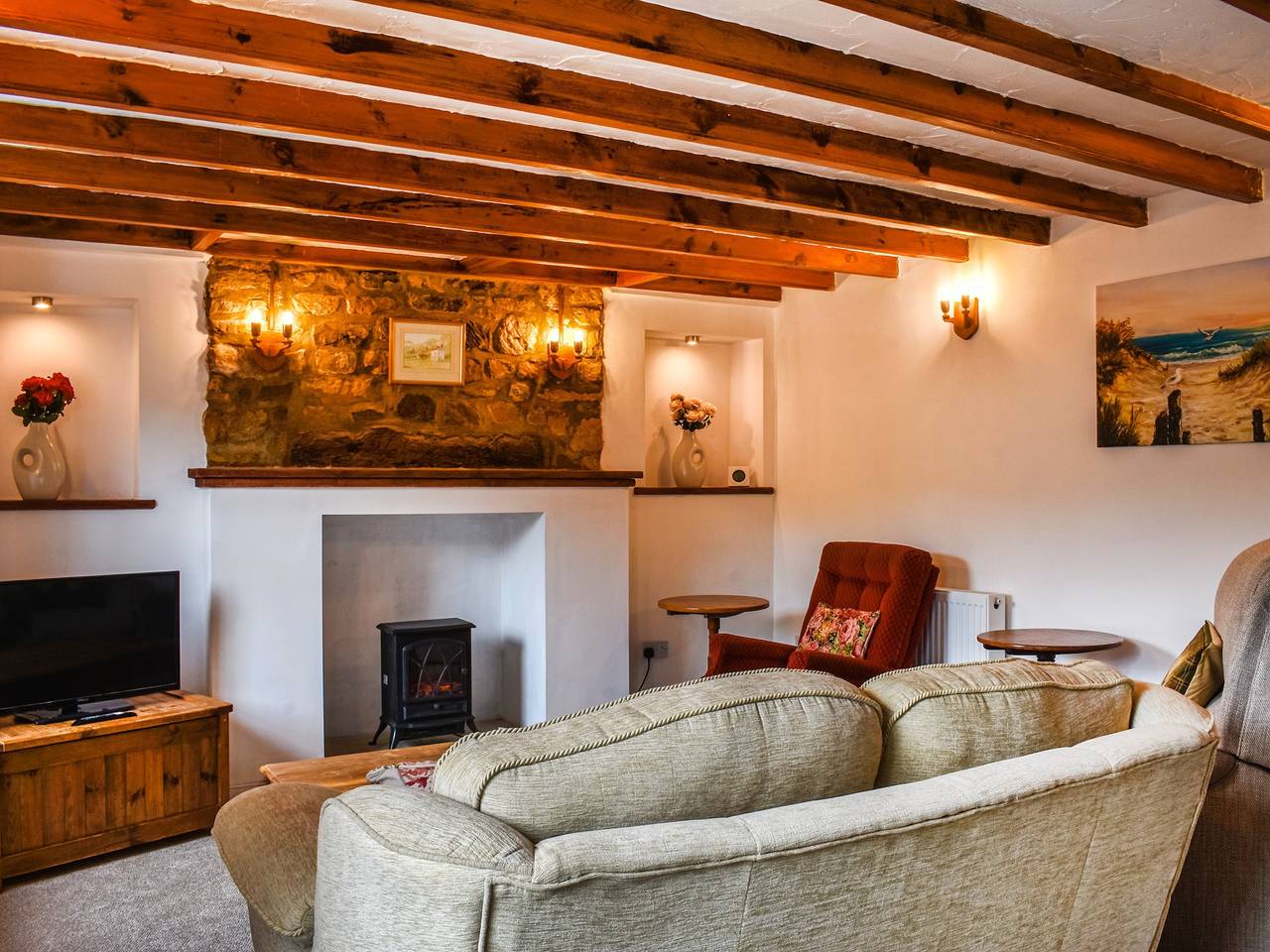 Rose Cottage in Sandsend, North York Moors