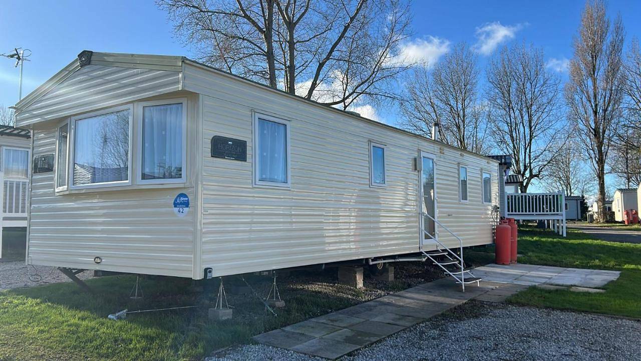 Caravan in Blackpool Pleasure Beach, North West England