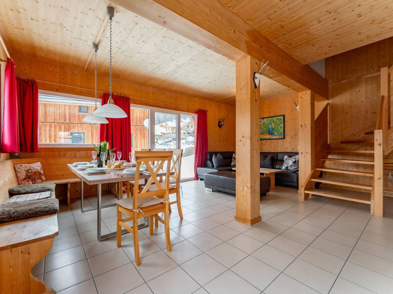 Chalet beim Skilift mit Sauna und Bergblick in Rottenmanner und Wölzer Tauern, Hohentauern