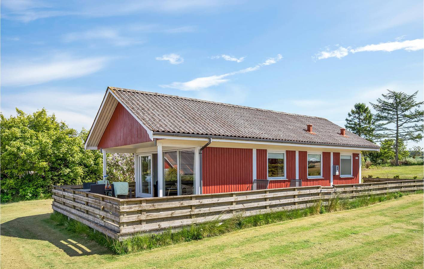 Ferienhaus für 6 Personen mit Pool in Hasle, Bornholm