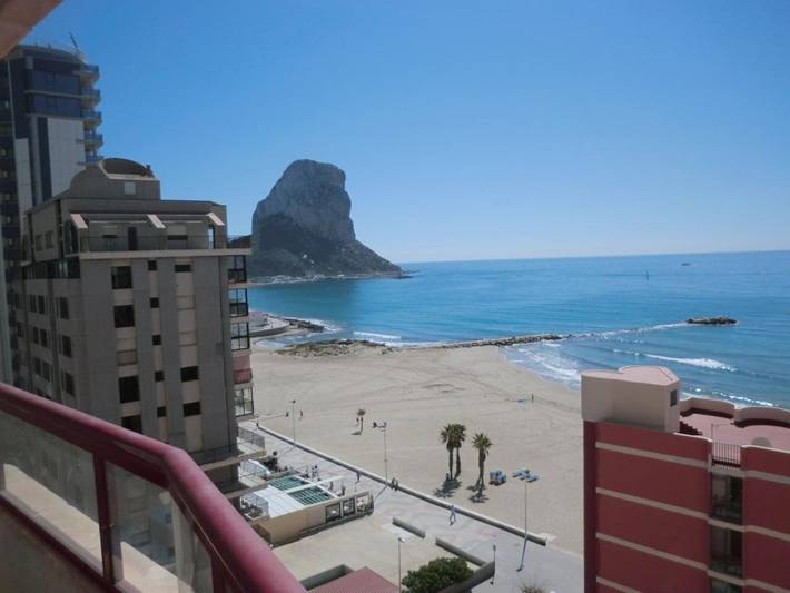 Appartement de vacances pour 3 personnes, avec Balcon ainsi que Terrasse et Piscine à Calpe
