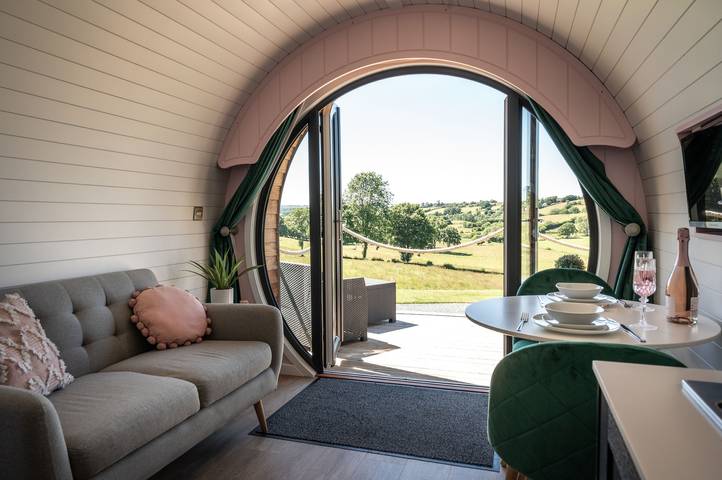 Glamping für 2 Personen, mit Whirlpool in Wales - 3