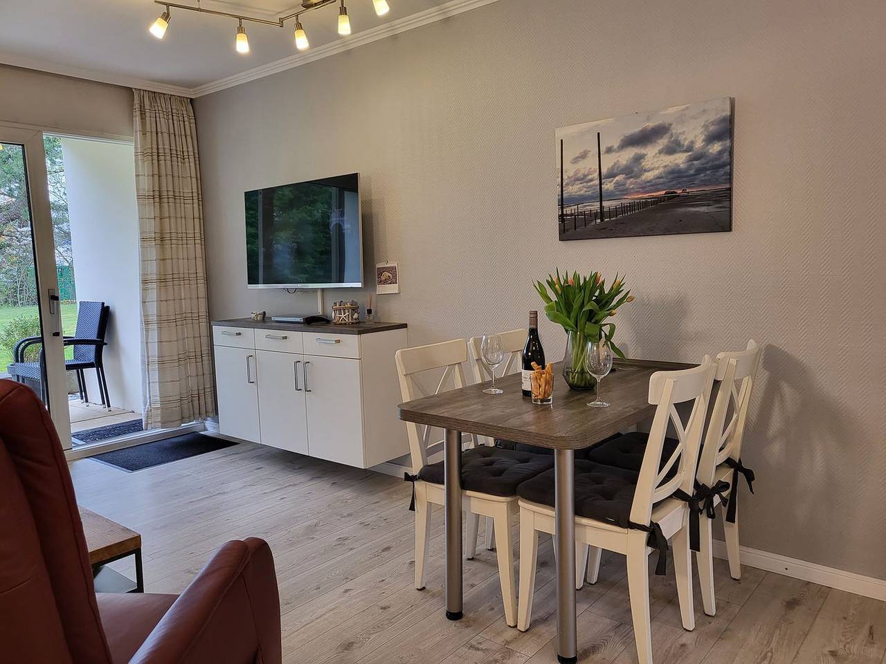 Ganze Wohnung, Haus Villa Anna Ii - Ferienwohnung 72 "Dünenstern" in St. Peter-Bad, St. Peter-Ording