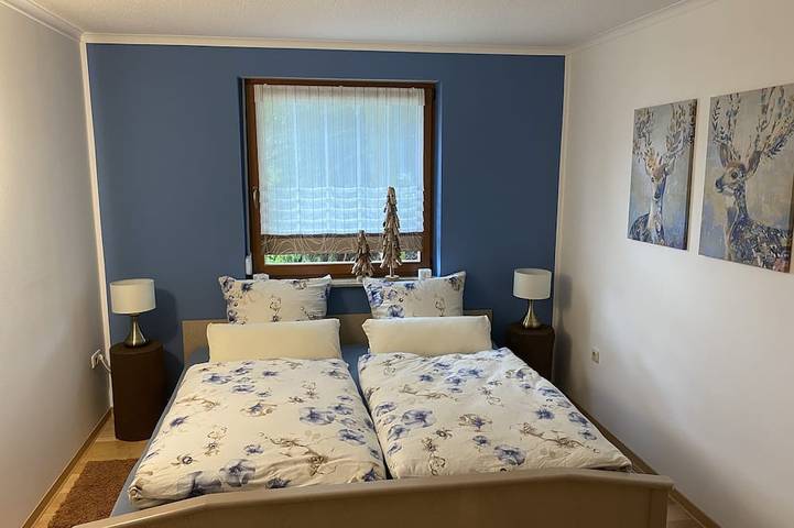 Ferienhaus für 6 Personen, mit Balkon und Whirlpool sowie Garten und Sauna in Sehmatal - 2