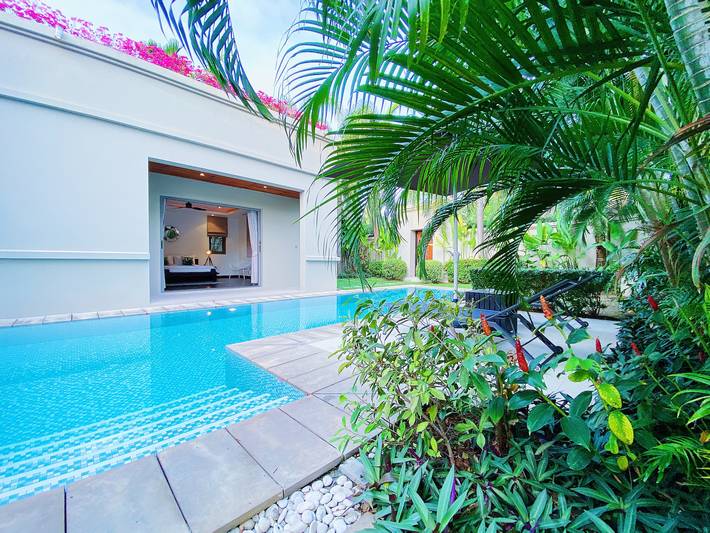 Villa für 6 Personen, mit Ausblick und Terrasse sowie Garten in Phuket