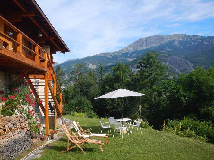 Appartement de vacances pour 2 personnes, avec Terrasse ainsi que Jardin et Vue