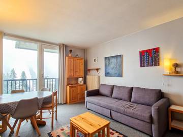 Gîte pour 4 personnes, avec terrasse, animaux acceptés dans Office De Tourisme De Flaine Grand Massif