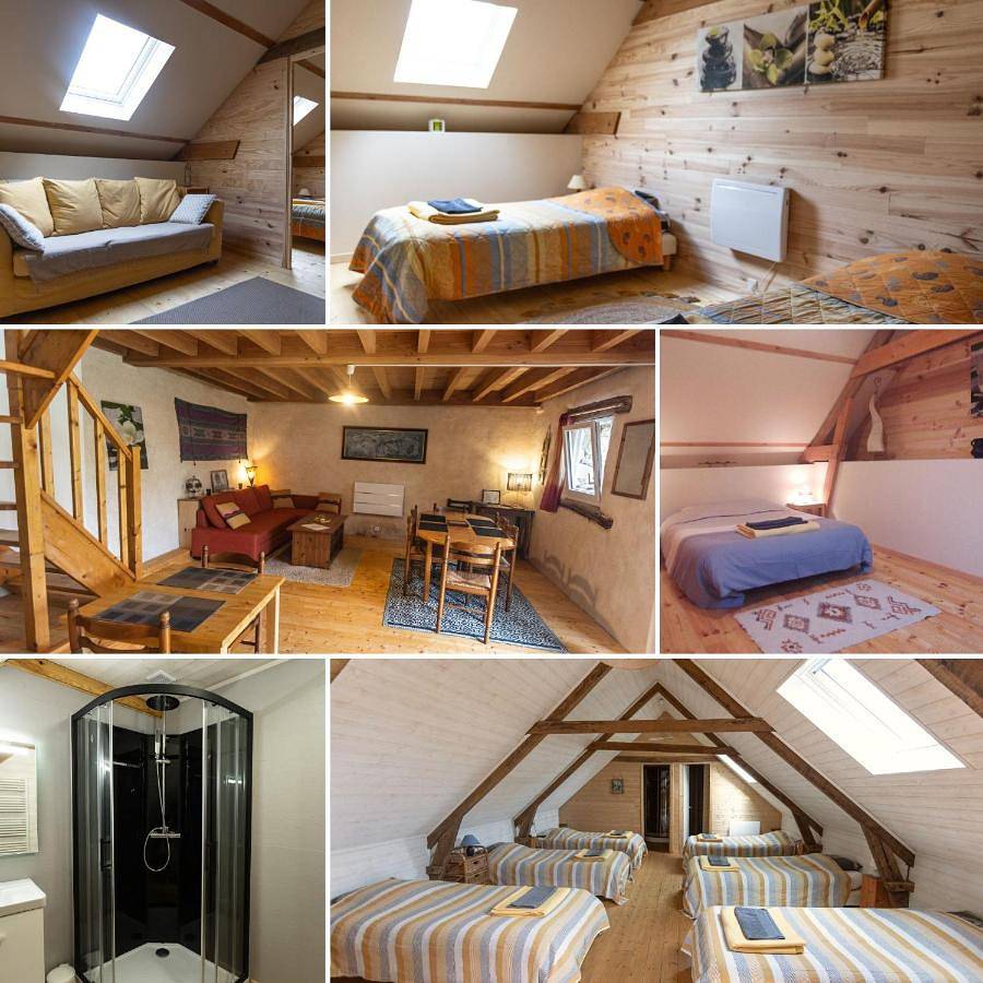 Twin Room with Shared Bathroom in Lopérec, Région de Châteaulin