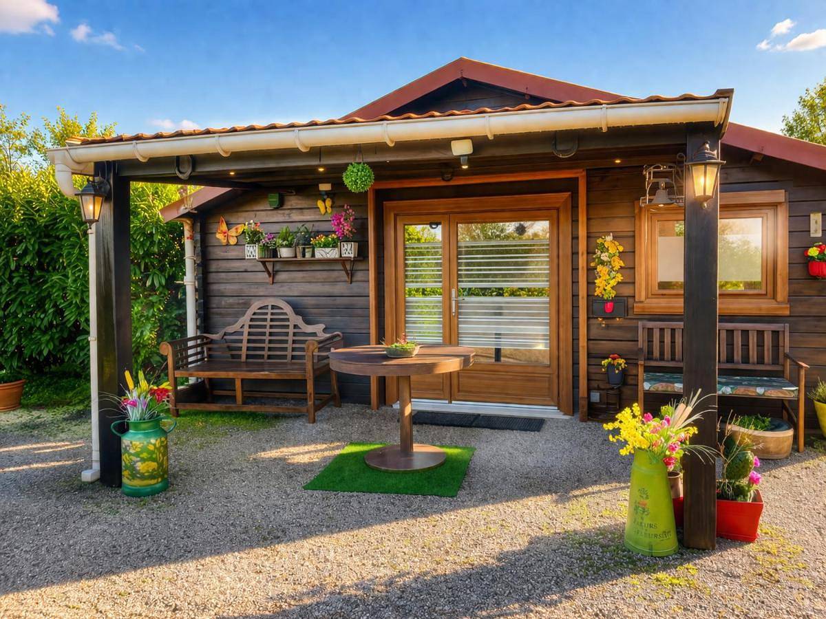 One-Bedroom Chalet in Budelière, Région d'Aubussargues