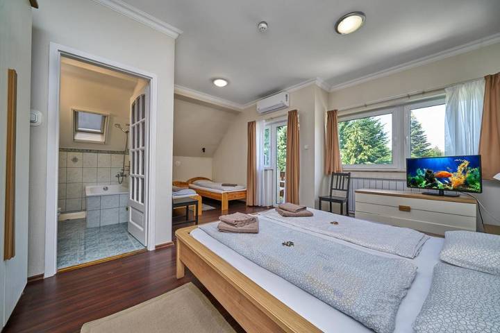 Maison d’hôte pour 2 personnes, avec sauna ainsi que jardin et vue