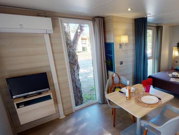 Campasun Les Hautes Prairies - Mobilhome 2 personas - Key west - 20m² - 1 Habitación in Lourmarin, Parque natural regional del Luberon