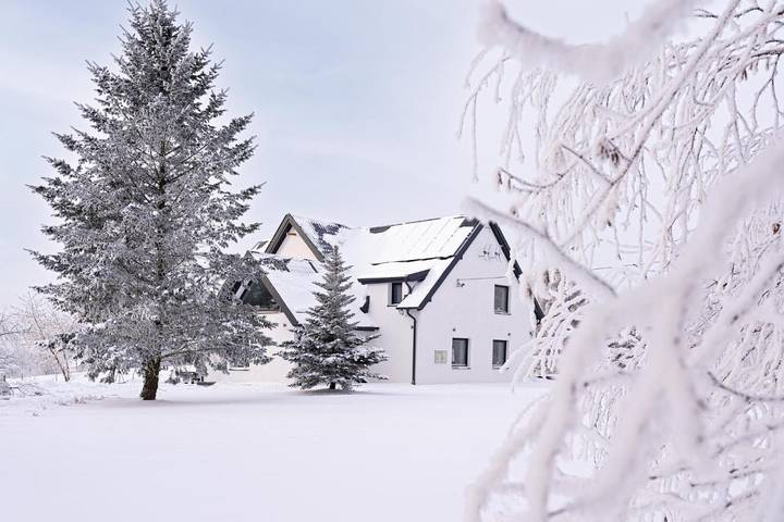 Apartament wakacyjny dla 4 osób, z sauna i ogród oraz widok w Mrągowo