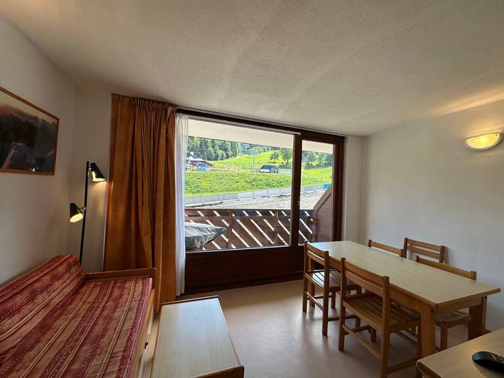 Ganze Wohnung, 1-Zimmer-Wohnung, Bergnische, Pistenblick, 4 Pers in Station de Morillon, Grand Massif