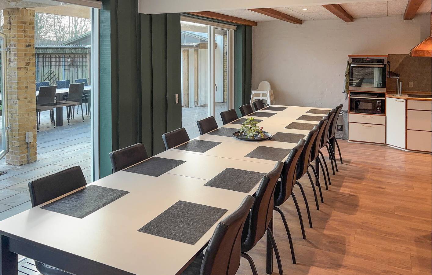 Ferienhaus für 14 Personen mit Terrasse in Kibæk, Herning und Umgebung