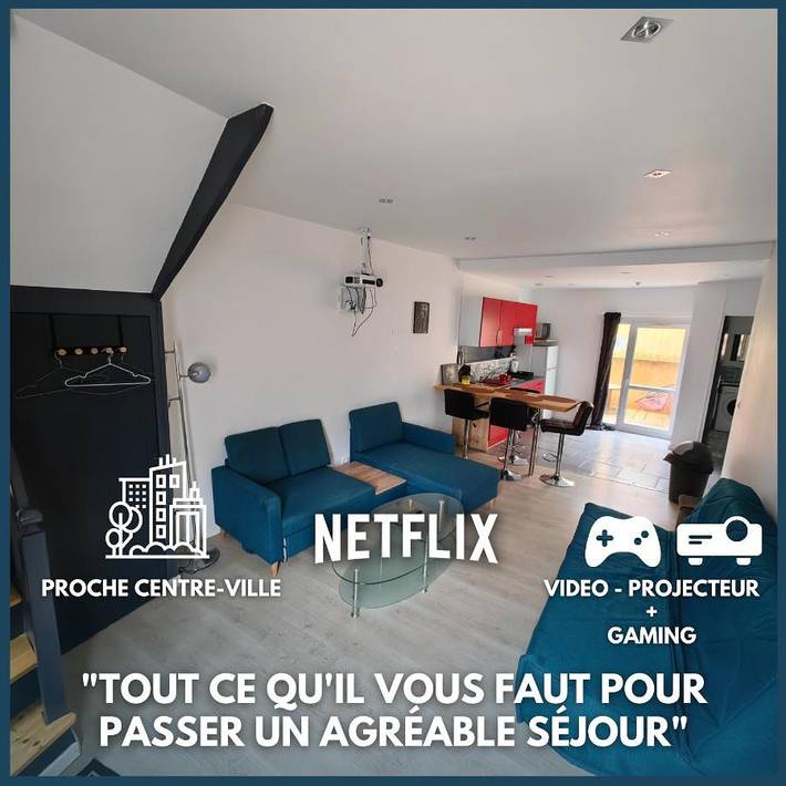 Apartamento de vacaciones para 4 personas, con terraza - 1
