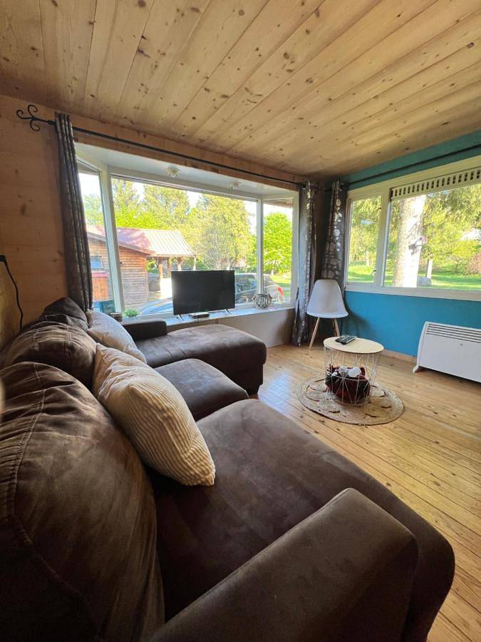 Chalet 9 personnes, piscine, terrasse in Saint-Maurice-sur-Moselle, Épinal en omgeving