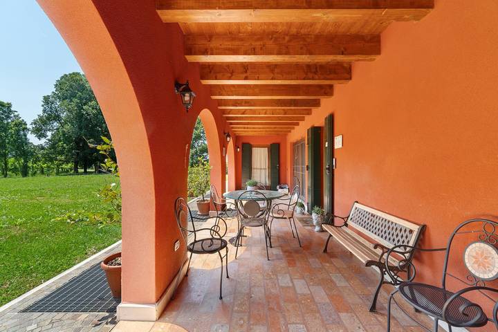 Holiday apartment for 4 people, with Garden