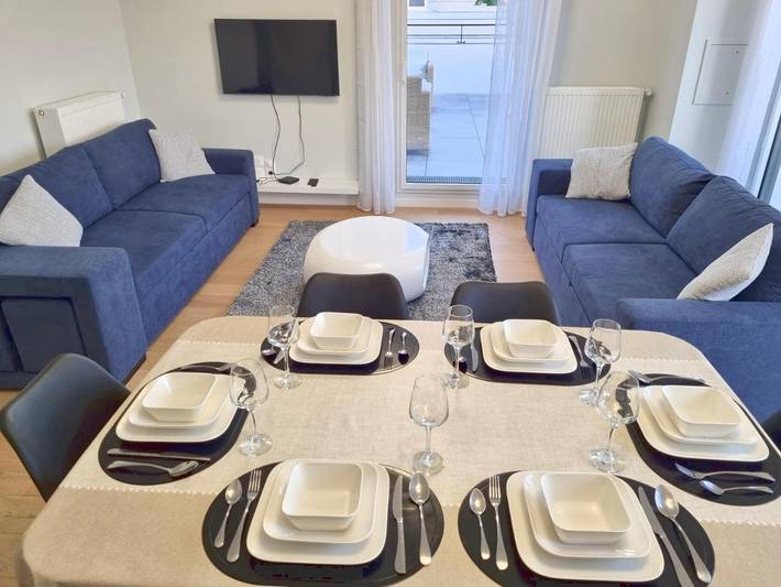 Ferienwohnung für 9 Personen, mit Ausblick und Garten sowie Seeblick in Disneyland Paris - 2