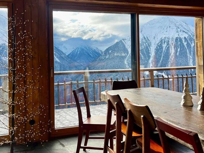 Chalet exceptionnel vue panoramique - 10 pers. in Saint-Lary-Soulan, Parc national des Pyrénées