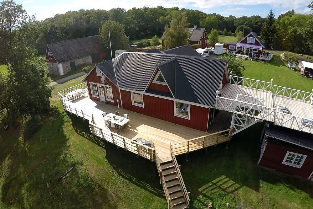 Traumhafte Natur, Hottube, Sauna, Boot am See, Anglerparadies in Olofströms und Umgebung