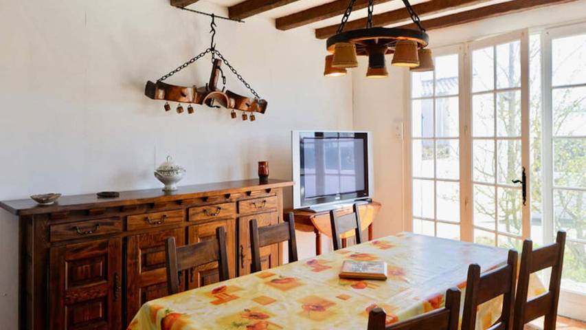 Appartement de vacances pour 5 personnes, avec jardin