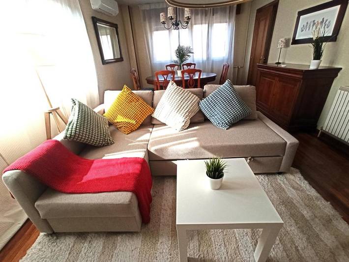 Appartement de vacances pour 5 personnes, avec Terrasse et Vue à Sahagún