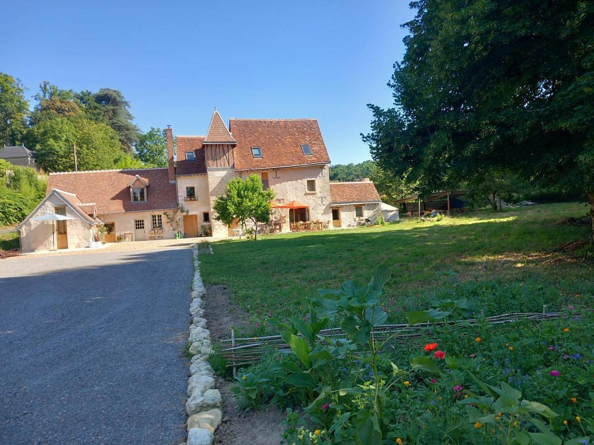La source de Vaugadeland in Nazelles-Négron, Région de Tours
