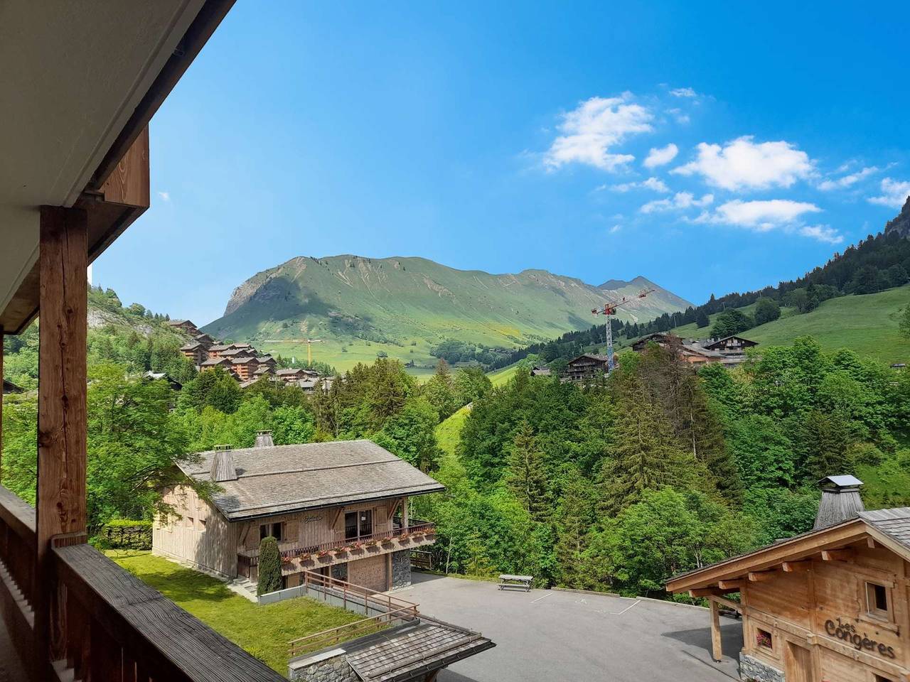 Ganze Ferienwohnung, Ferienwohnung für 7 Personen mit Balkon/Terrasse in Le Grand-Bornand, Annecy und Umgebung