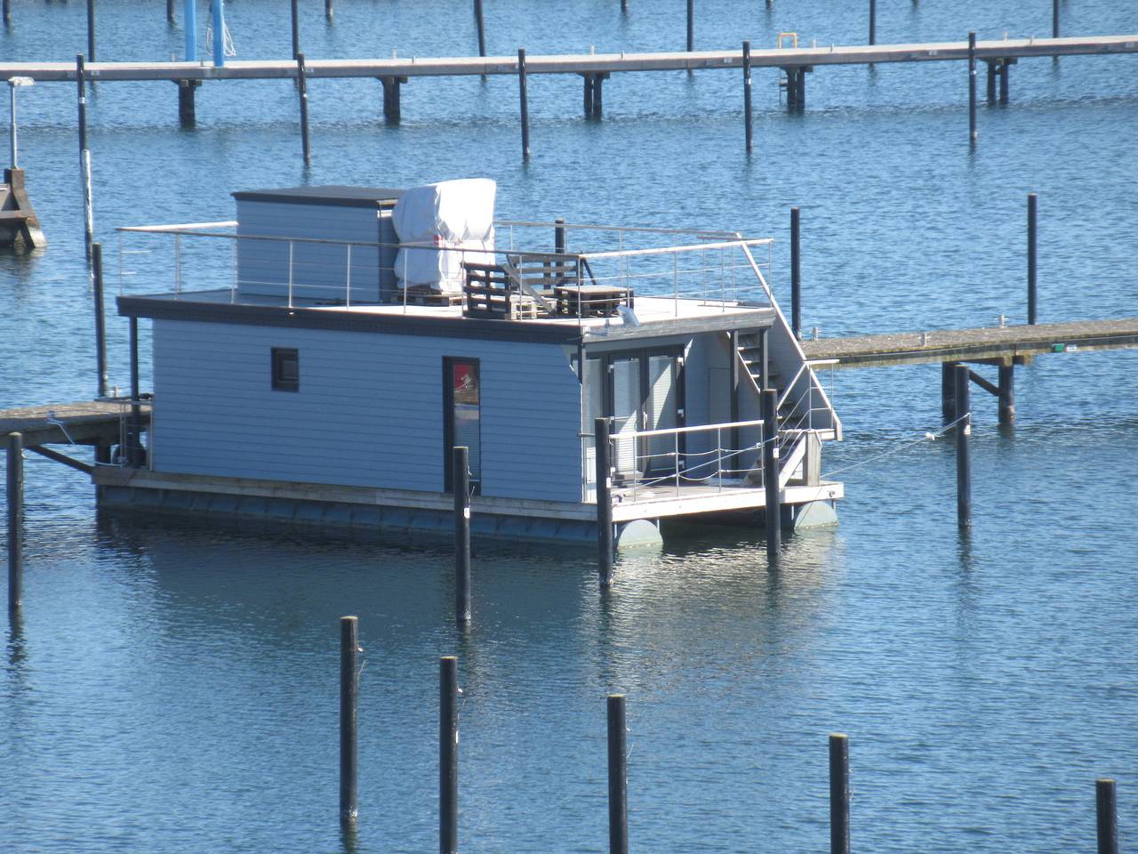 Hausboot Kaddi`s Sunshine - Huus & Meer in Ostfehmarn, Burgtiefe Südstrand
