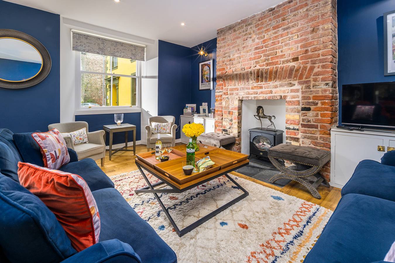 The Indigo House in Berwick-upon-Tweed, Northumberland