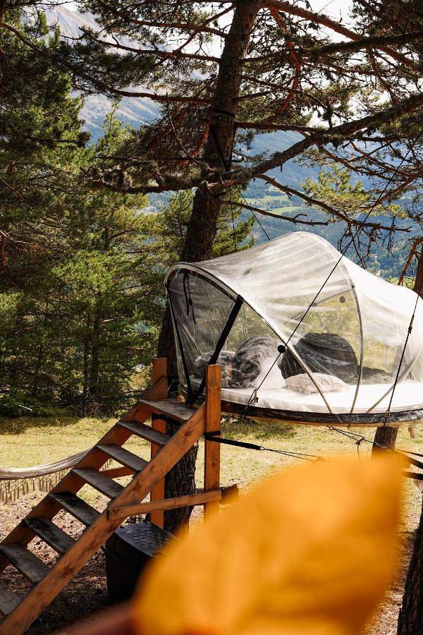 Tente pour 4 personnes, avec vue dans Hautes-Alpe