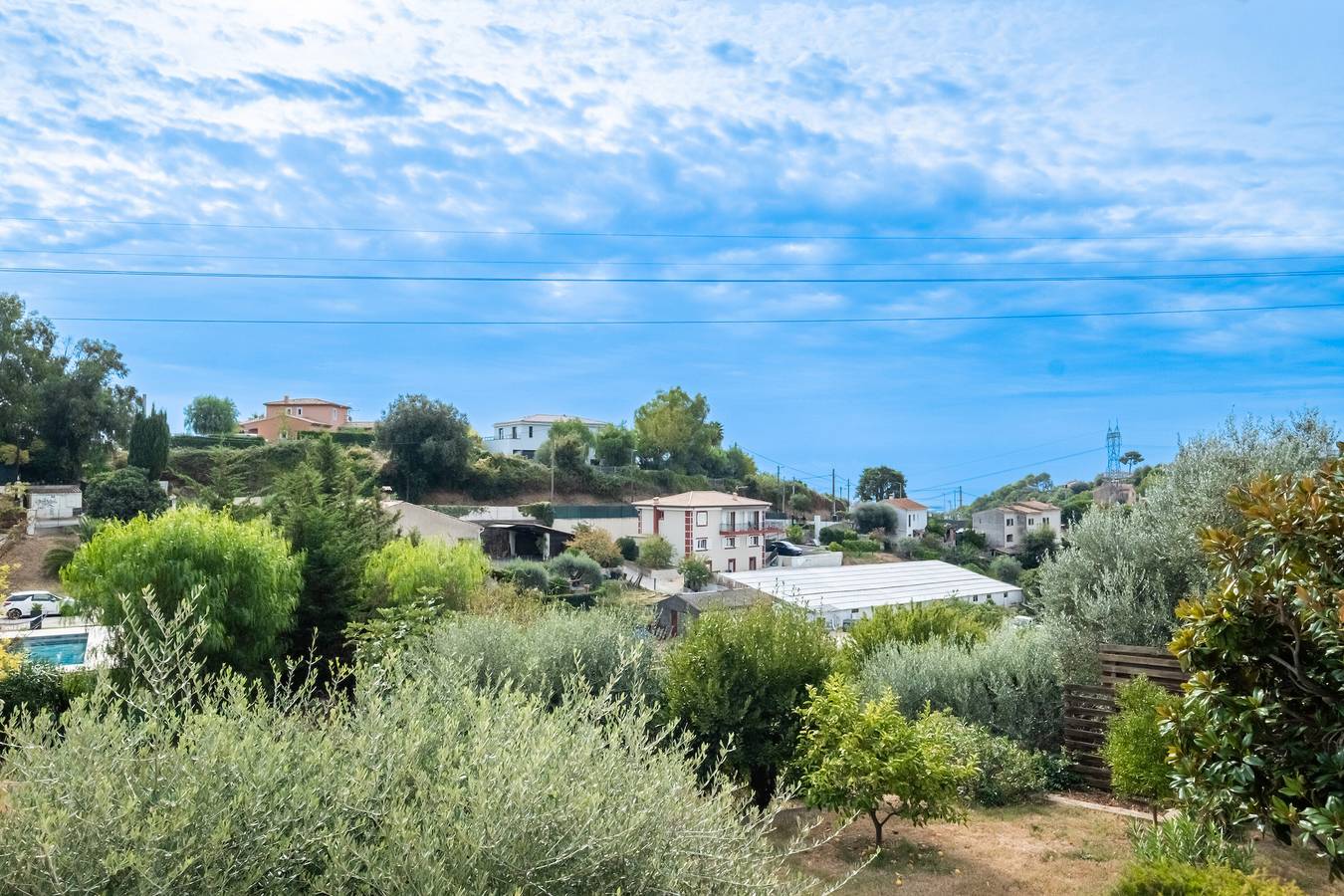 Gästezimmer 'Proche De Nice' mit Meerblick, Wlan und Klimaanlage in La Gaude, Cannes und Umgebung