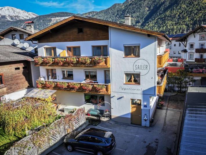 Ferienwohnung für 3 Personen, mit Garten und Sauna sowie Ausblick in Prutz