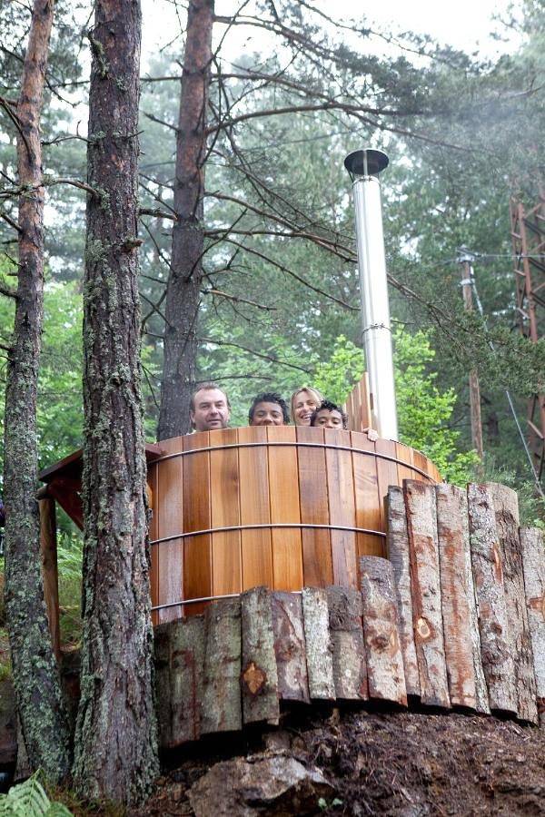 Location de vacances pour 2 personnes, avec terrasse et sauna ainsi que jardin et jacuzzi à Lapte - 2