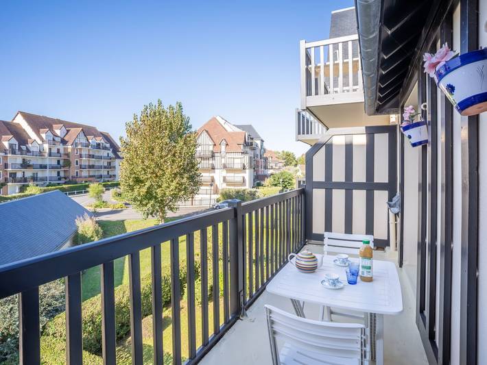 Ferienwohnung für 2 Personen, mit Balkon in Cabourg