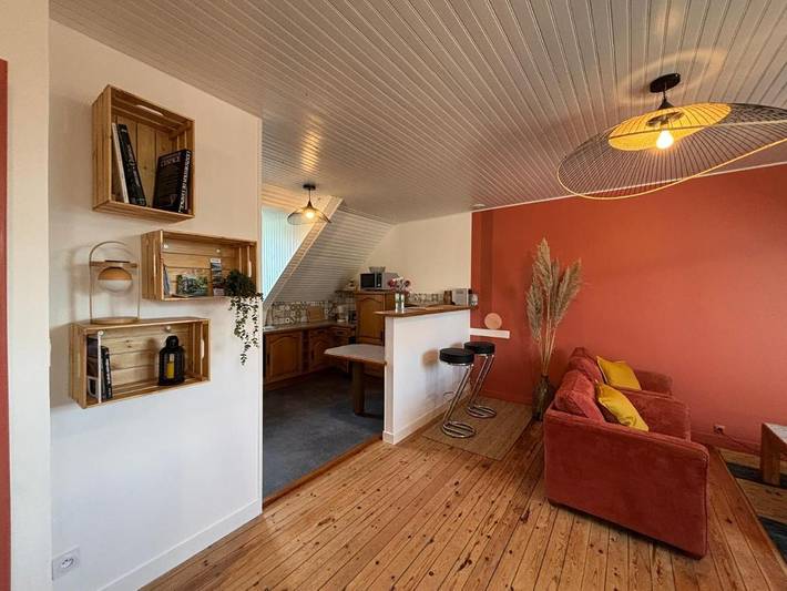 Appartement de vacances pour 4 personnes, avec jardin, animaux acceptés