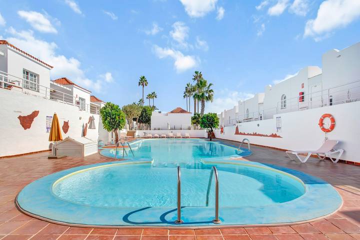 Bungalow para 2 personas, con Balcón y Piscina para niños en Corralejo