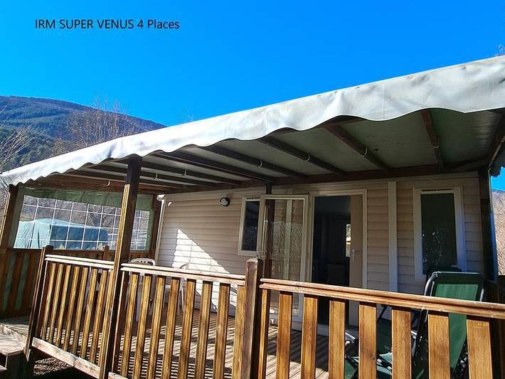 Camping La Ribière - Mobilheim 4 personen - Mh2 Irm Venus mit Sanitäranlagen in Annot, Castellane und Umgebung